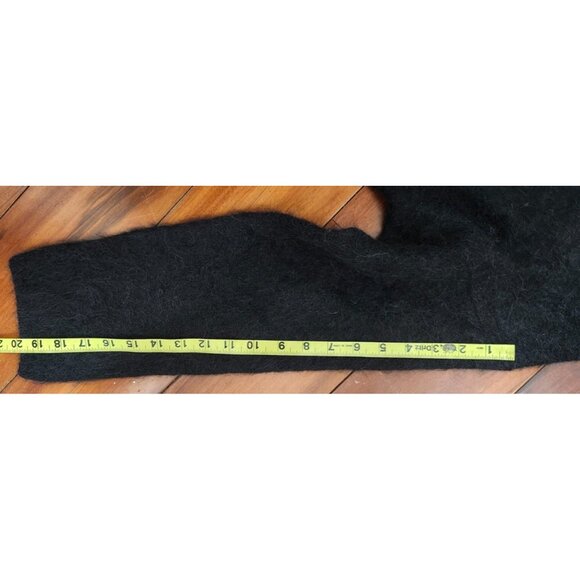 Banana Republic Alpaca Blend Cowl Neck Sweater Dress Black Women’s M Soft Cozy - Picture 9 of 14